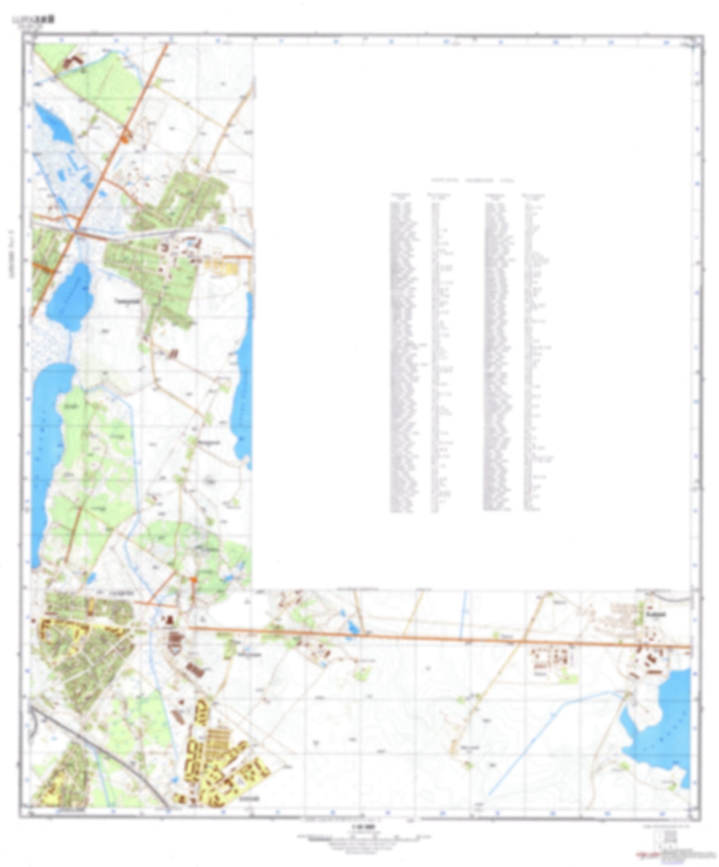 Shaulyai 2 (Lithuania) - Soviet Military City Plans