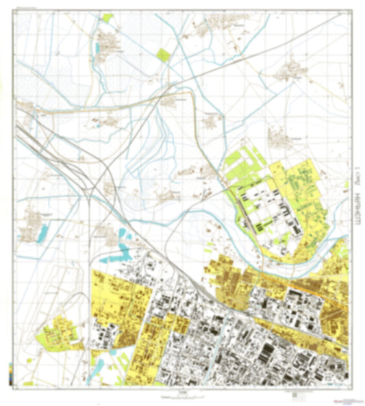 Shenyang 1 (China) - Soviet Military City Plans