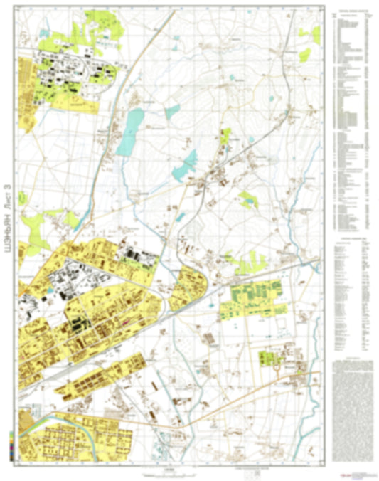 Shenyang 3 (China) - Soviet Military City Plans