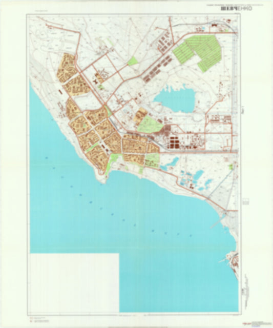Shevchenko / Aktau 1 (Kazakhstan) - Soviet Military City Plans