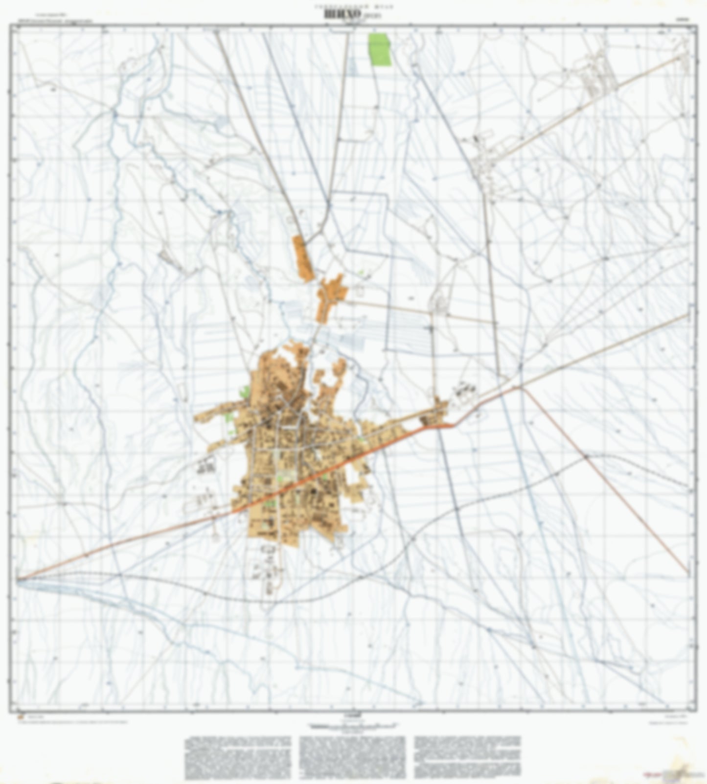 Shiho (China) - Soviet Military City Plans