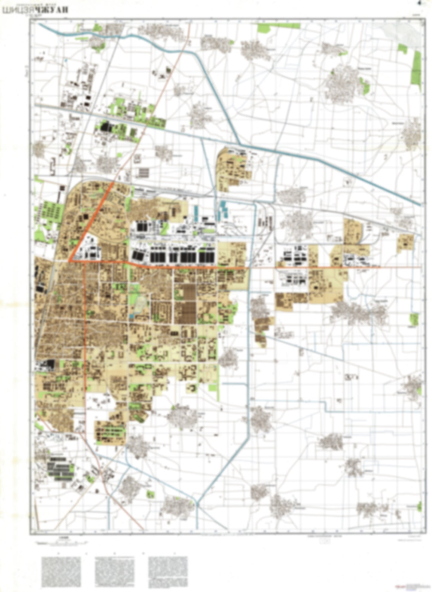 Shijiazhuang 2 (China) - Soviet Military City Plans