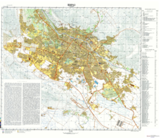 Shiraz (Iran) - Soviet Military City Plans