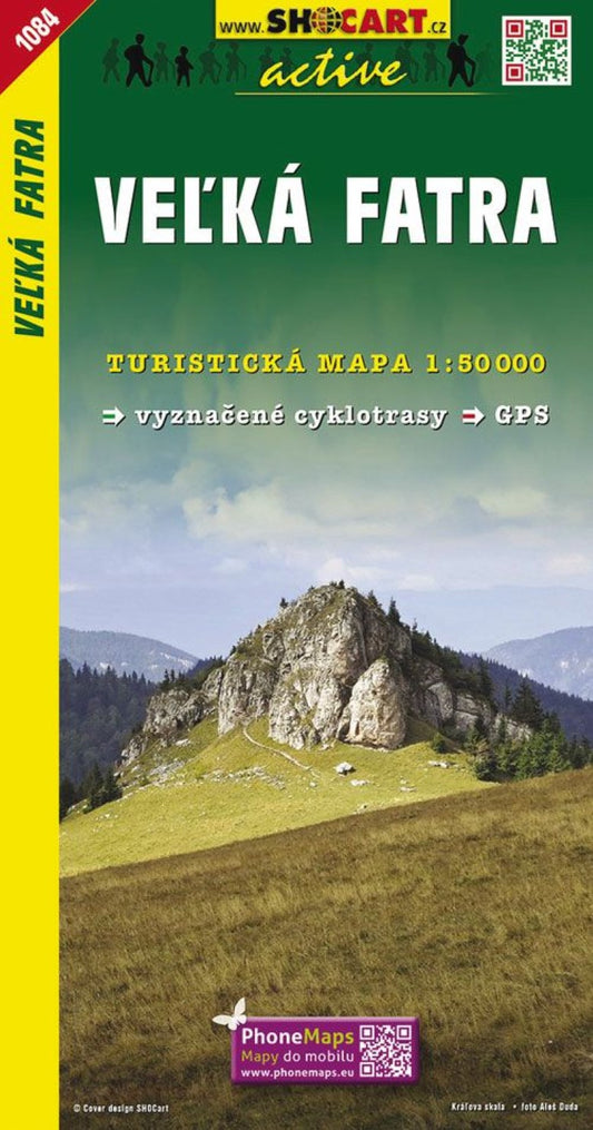 Velká Fatra Tourist Map