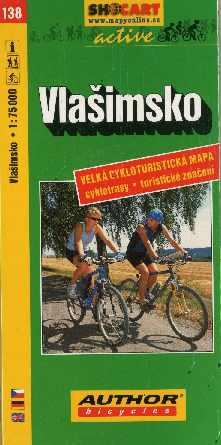 Vlasimsko Cycling Map