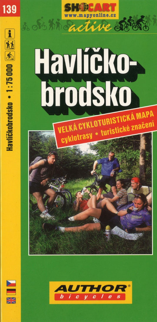 Havlickobrodsko Cycling Map