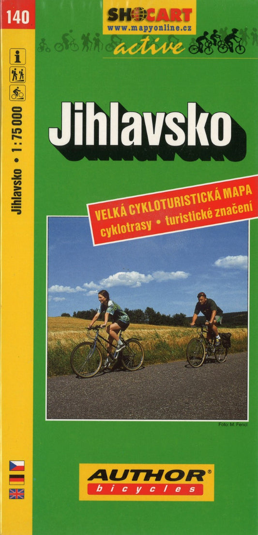 Jihlavsko Cycling Map