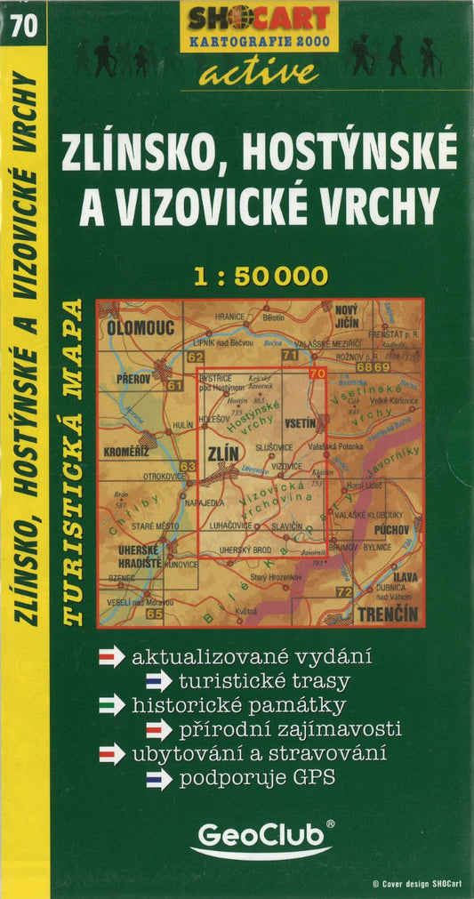 Zlinski, Hostynske a Vizovicke Vrchy