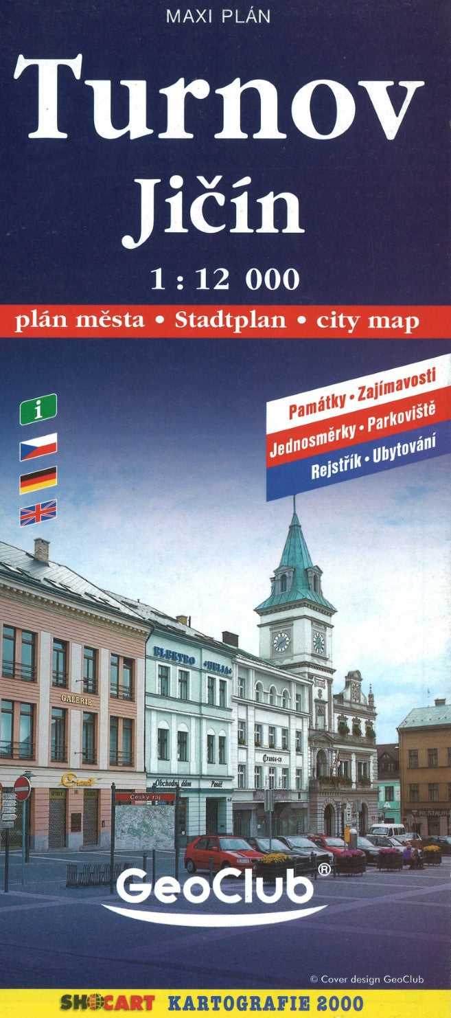 Turnov, Jicfn city map