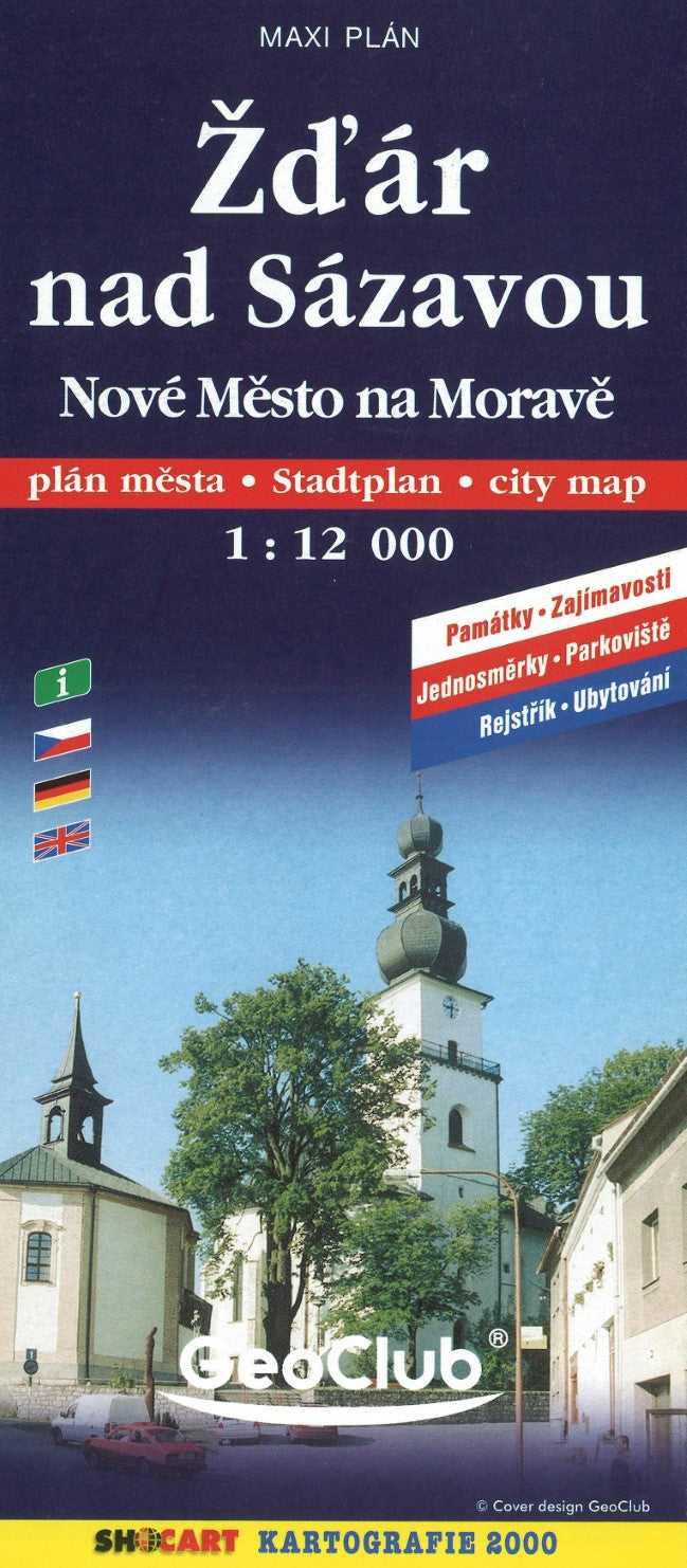 Zdar nad Szavou city map
