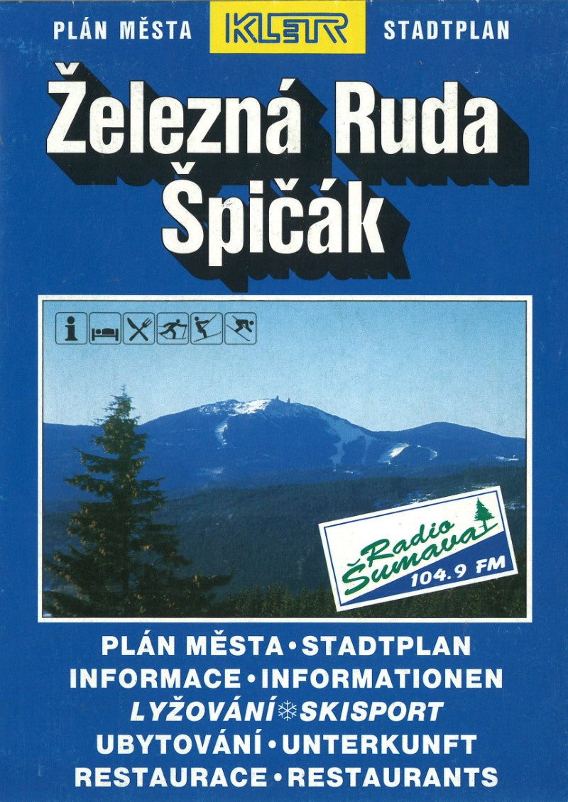 Zelezná Ruda Spicák (Plán Mesta Zelezná Ruda Spicák