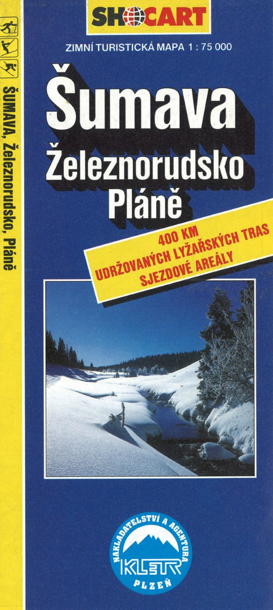 Zimni Turisticka Mapa: Sumava, Zeleznorudsko, Plane