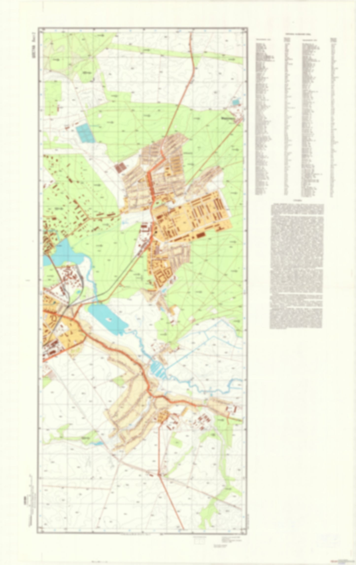 Shostka 2 (Ukraine) - Soviet Military City Plans