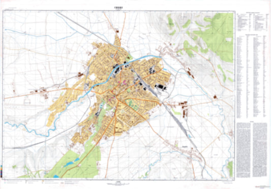 Sibiu (Romania) - Soviet Military City Plans