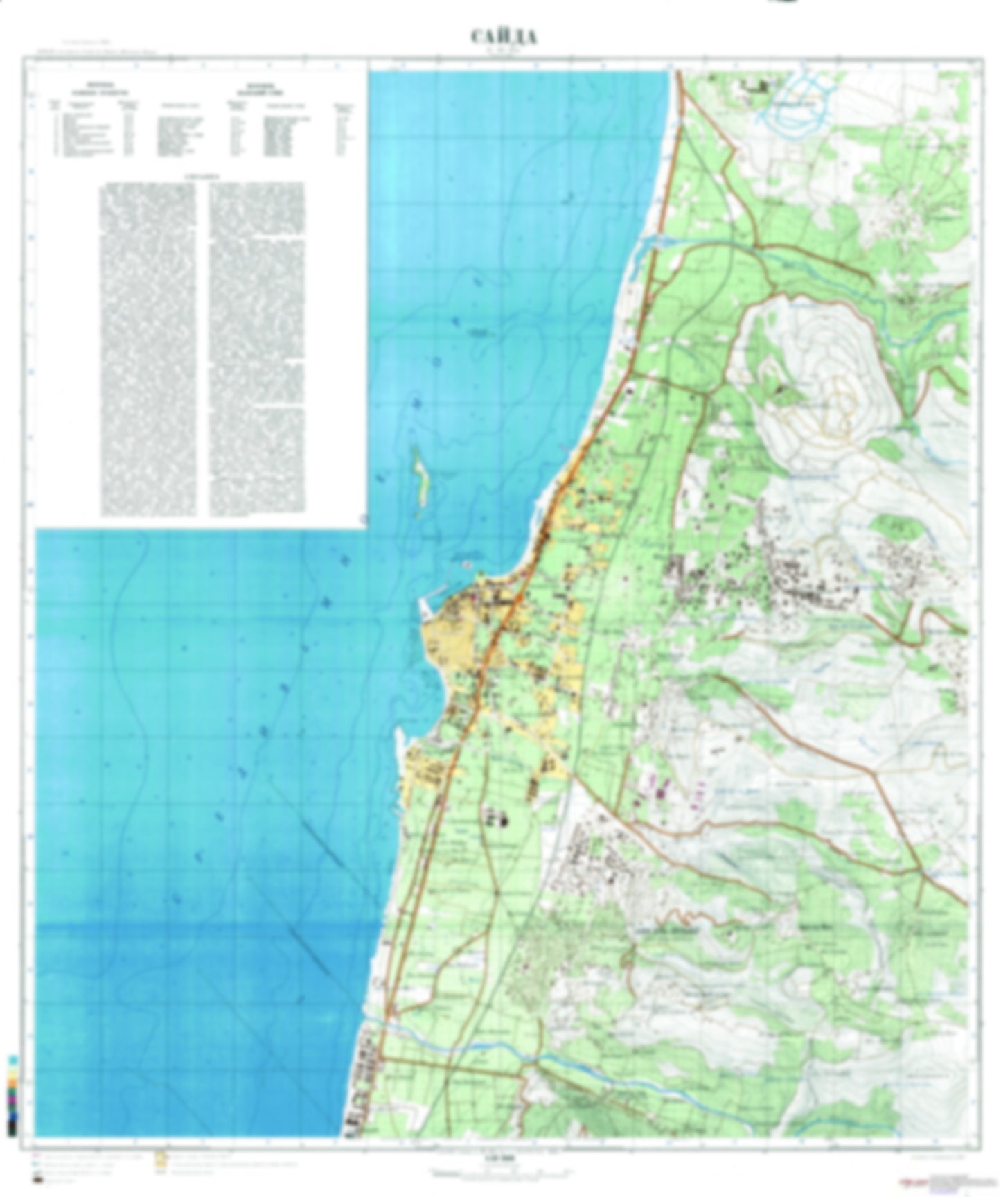 Sidon (Lebanon) - Soviet Military City Plans