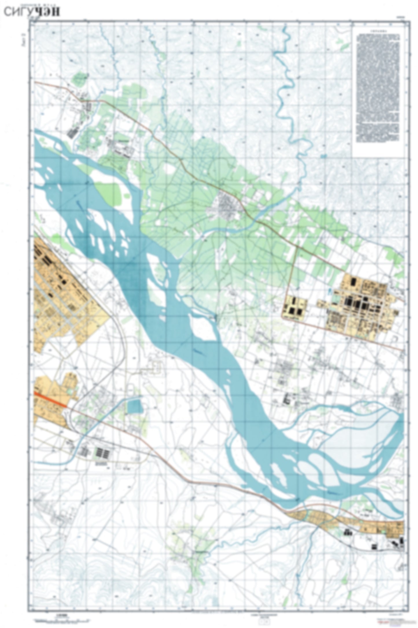 Siguchen 2 (China) - Soviet Military City Plans