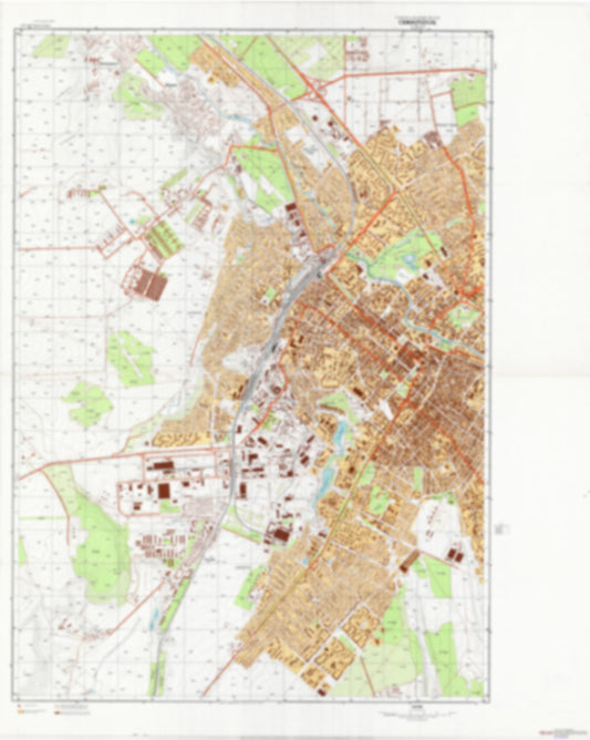 Simferopol 1987 1 (Ukraine) - Soviet Military City Plans