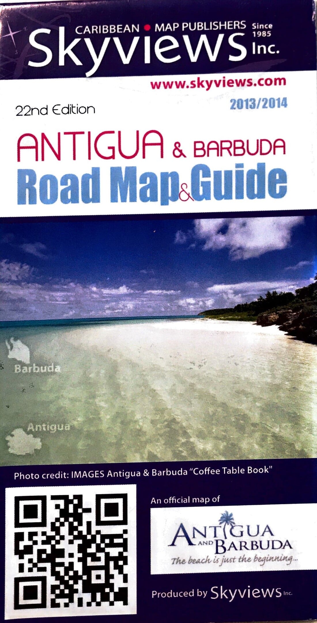 Antigua & Barbuda Road Map & Guide