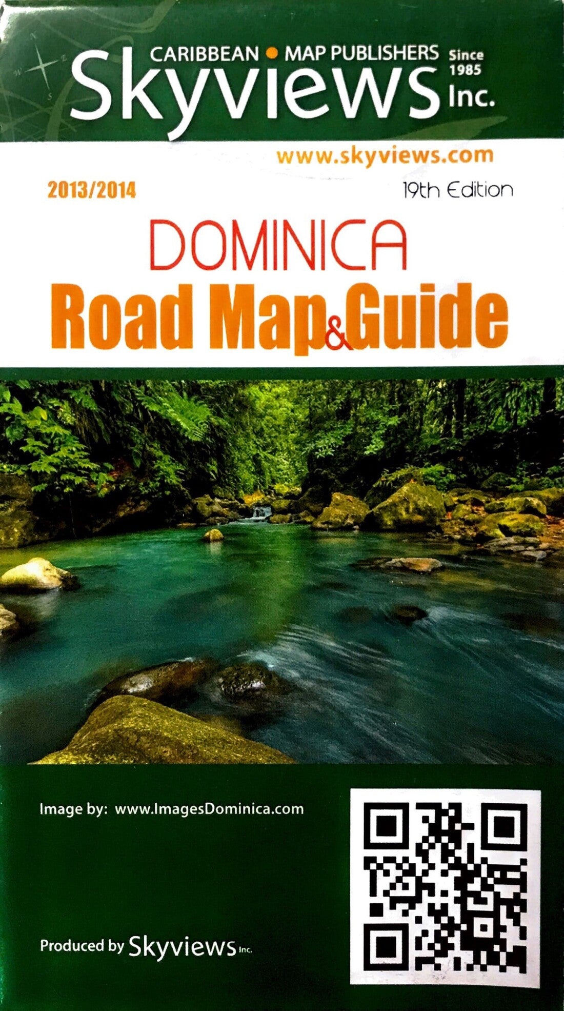 Dominica Road Map & Guide