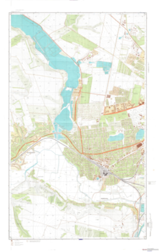 Slaviansk 1 (Ukraine) - Soviet Military City Plans