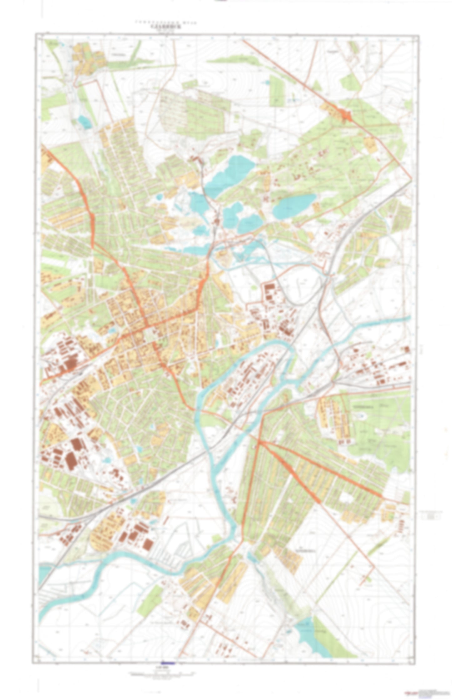 Slaviansk 2 (Ukraine) - Soviet Military City Plans
