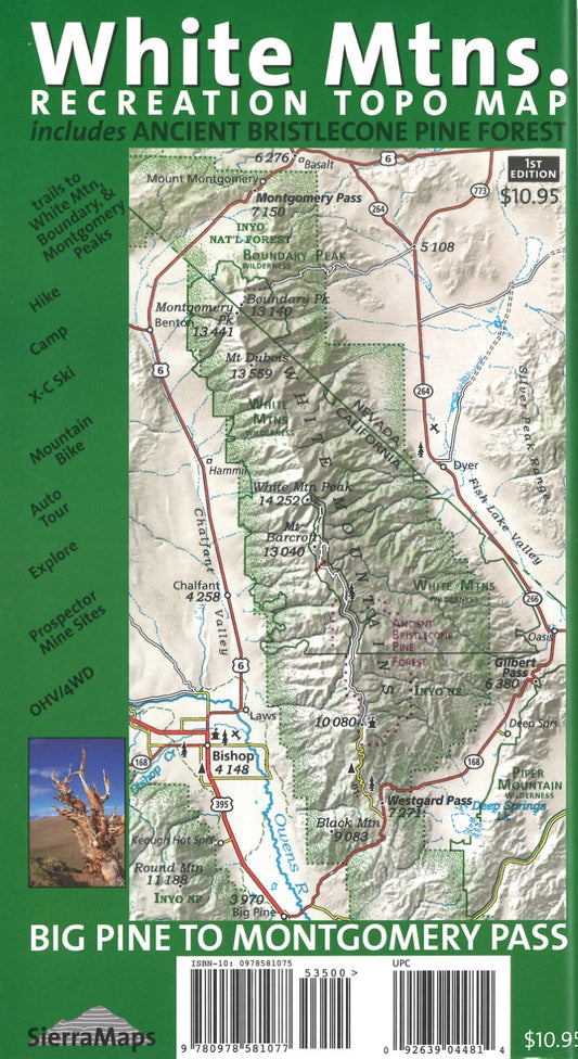 White Mountains (Big Pine to Montgomery Pass)