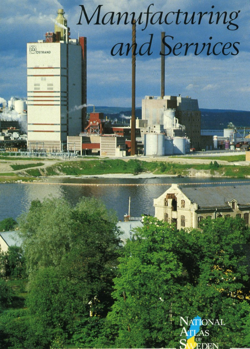 Sweden Nat'l Atlas, Manufacturing & Services