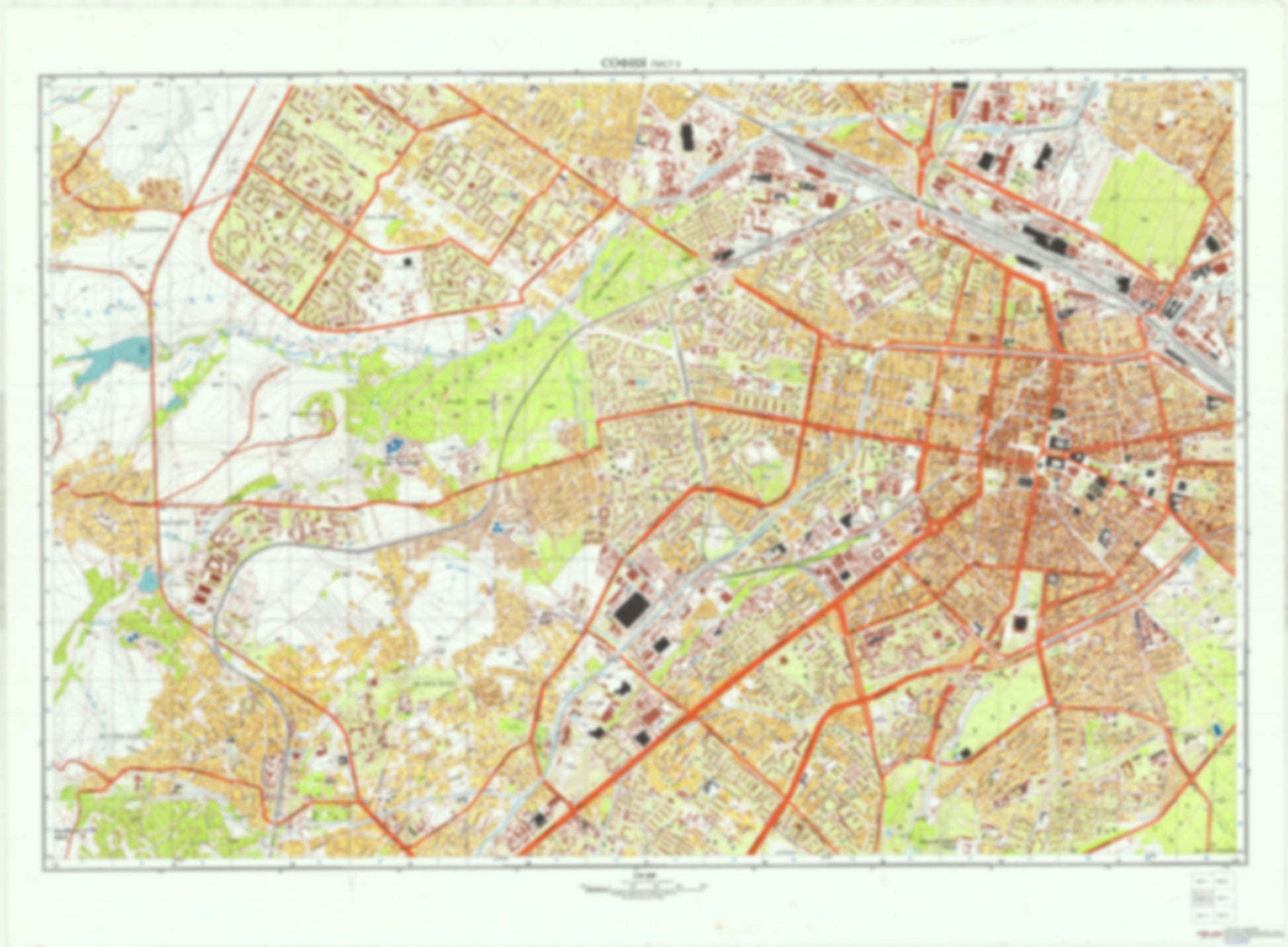 Sofia 3 (Bulgaria) - Soviet Military City Plans