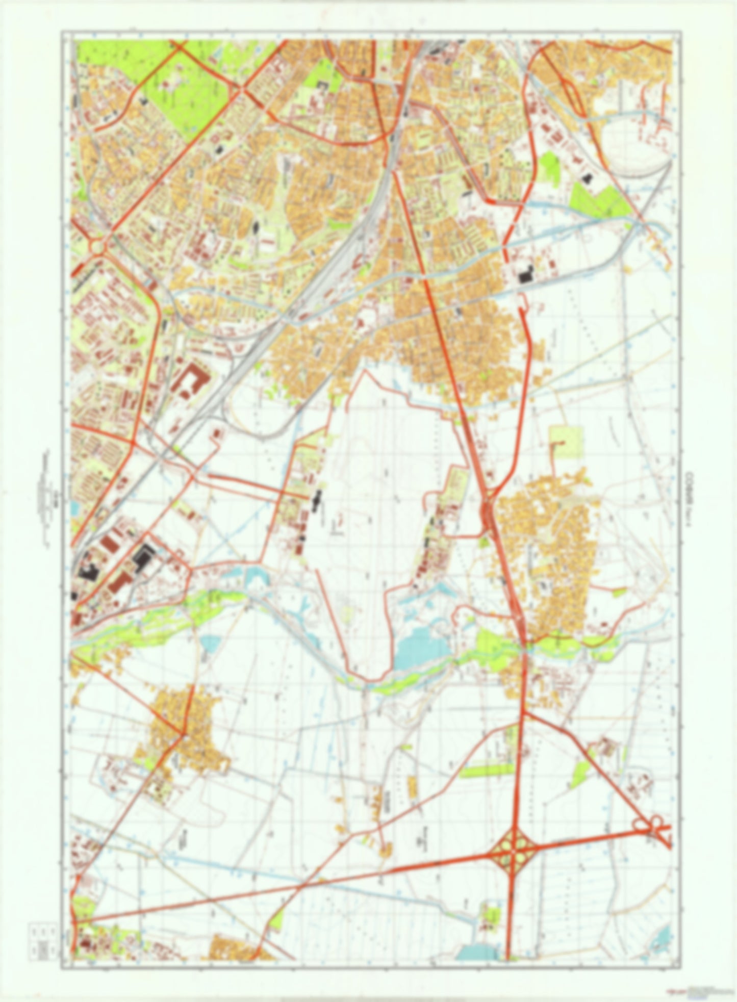 Sofia 4 (Bulgaria) - Soviet Military City Plans