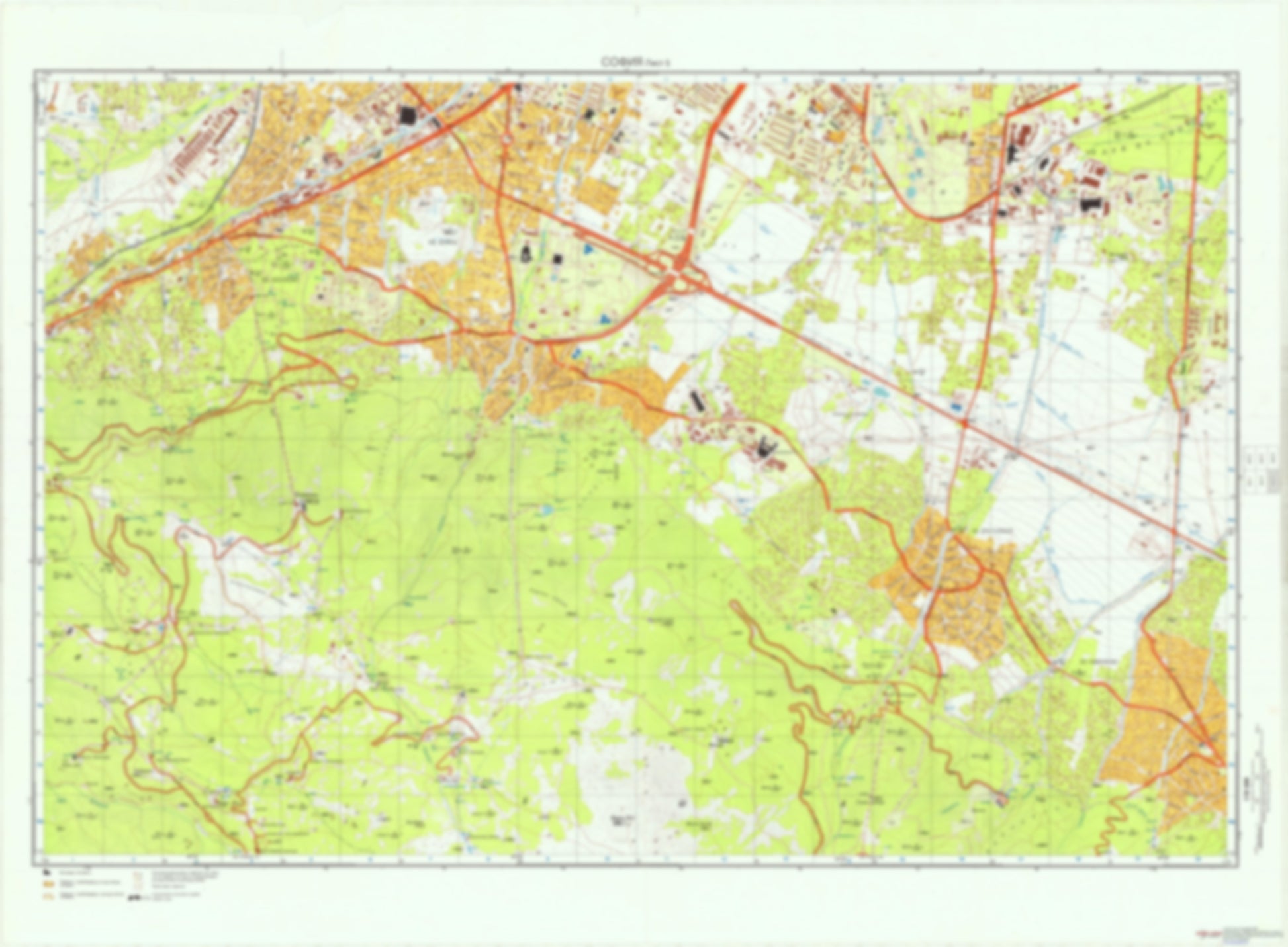 Sofia 5 (Bulgaria) - Soviet Military City Plans
