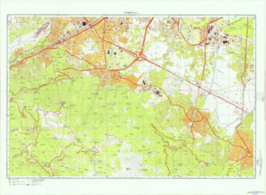 Sofia 5 (Bulgaria) - Soviet Military City Plans