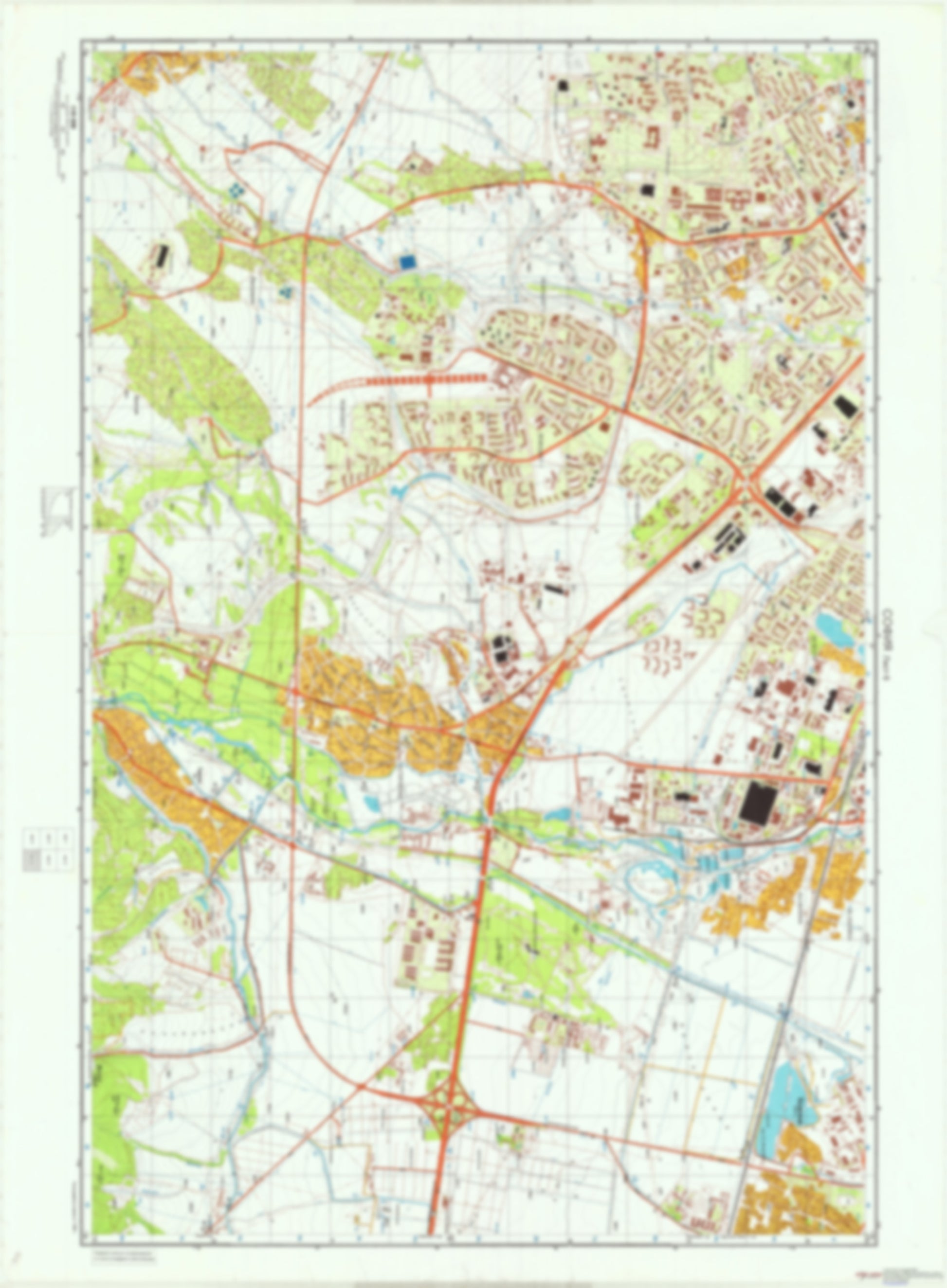 Sofia 6 (Bulgaria) - Soviet Military City Plans