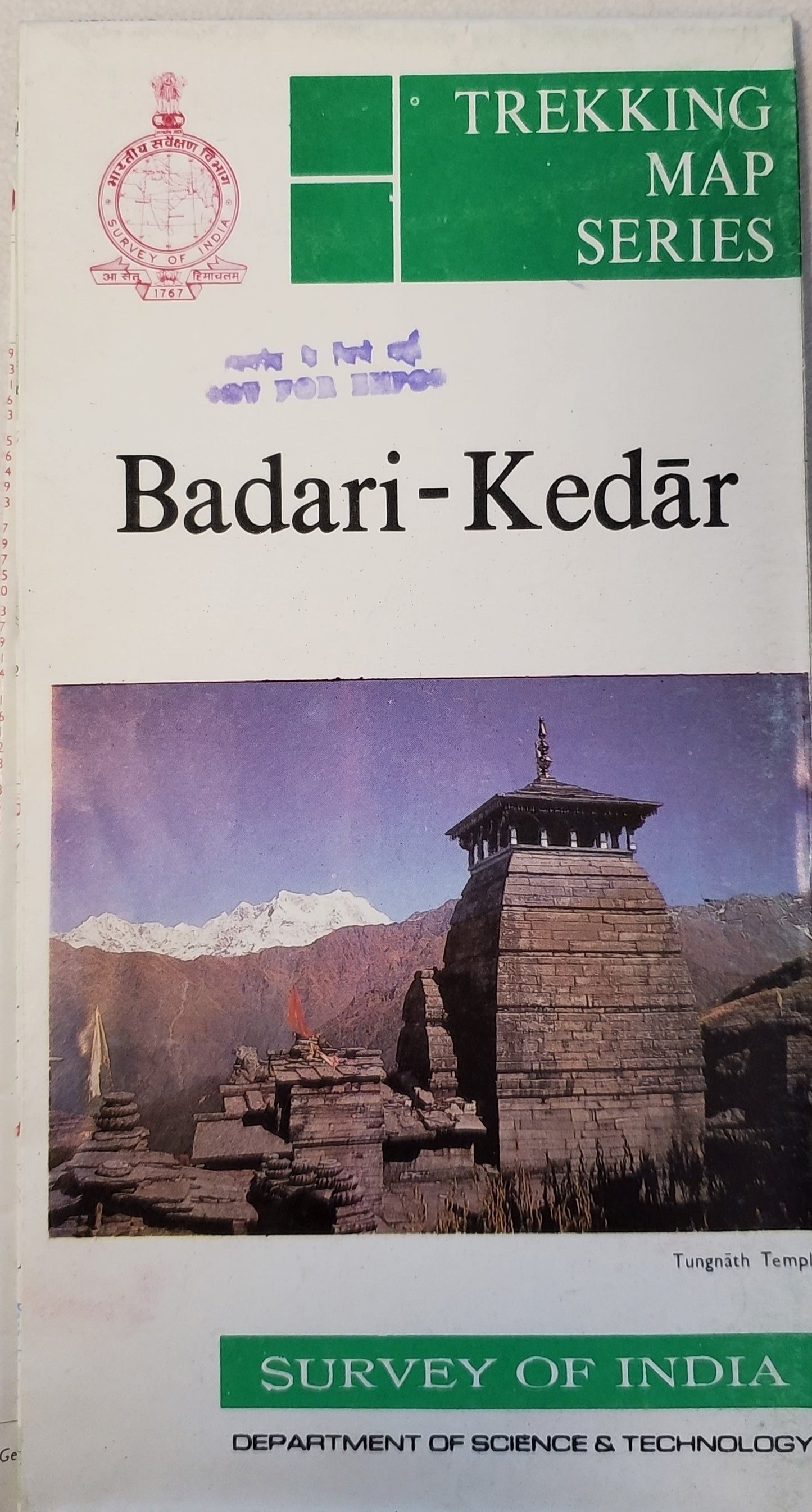 Badari-Kedar Trekking Map