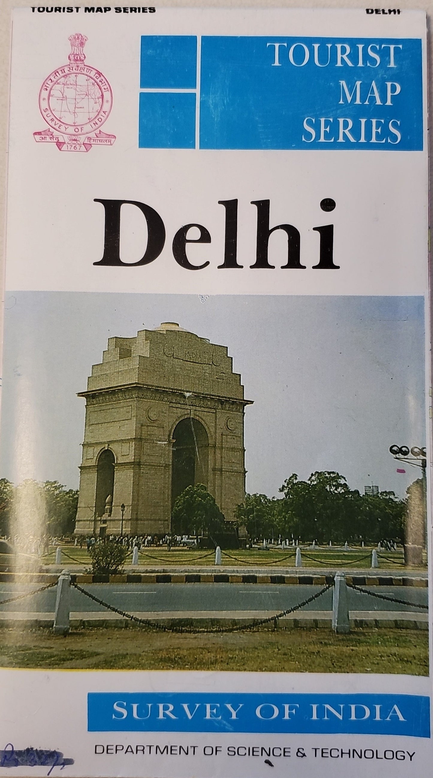 Delhi Tourist Map