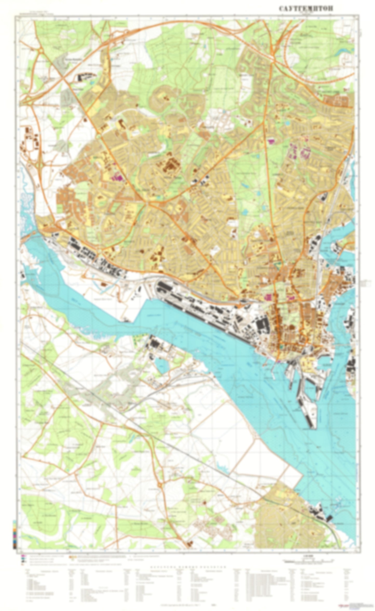 Southampton 1 (UK) - Soviet Military City Plans