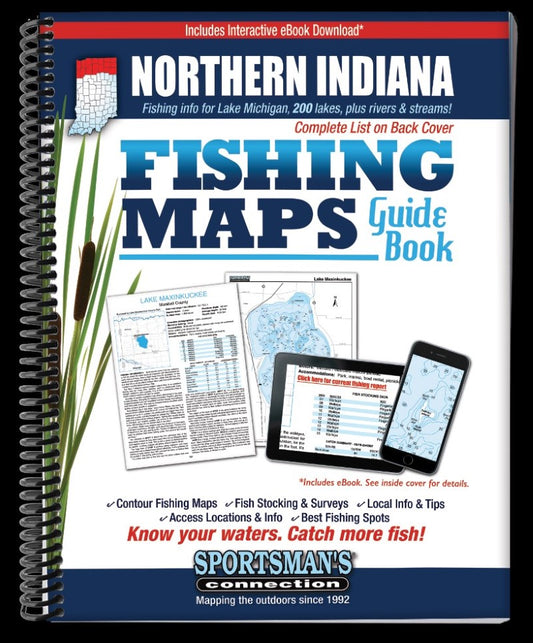 Northern Indiana Fishing Map Guide