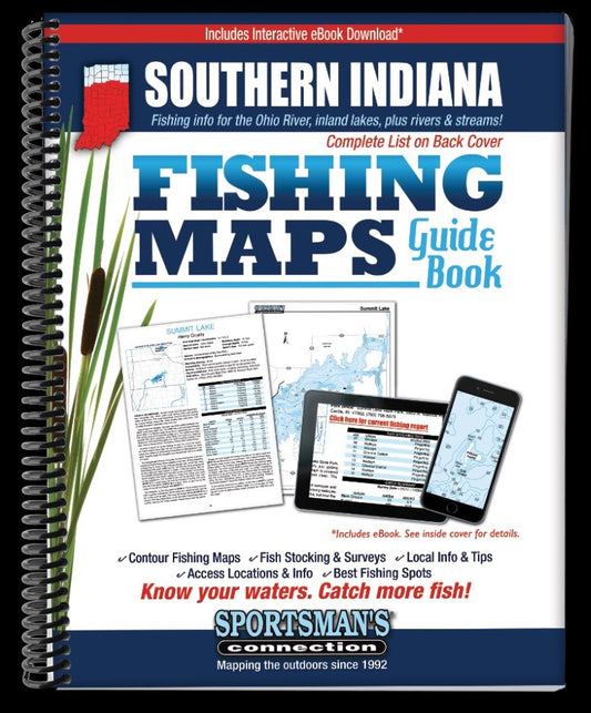Southern Indiana Fishing Map Guide
