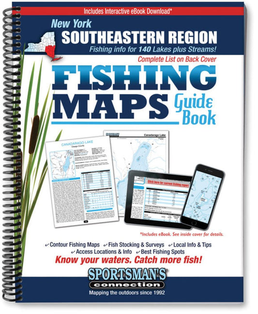 Southeastern New York Fishing Map Guide