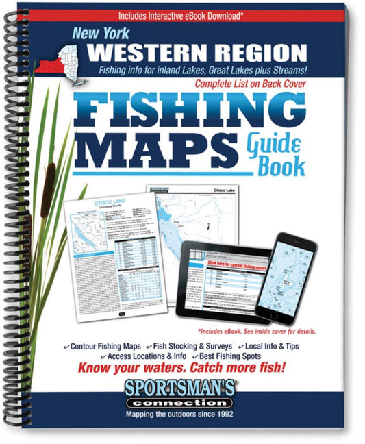 Western New York Fishing Map Guide