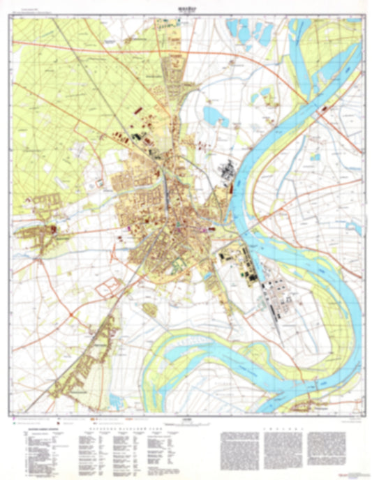 Speyer (Germany) - Soviet Military City Plans