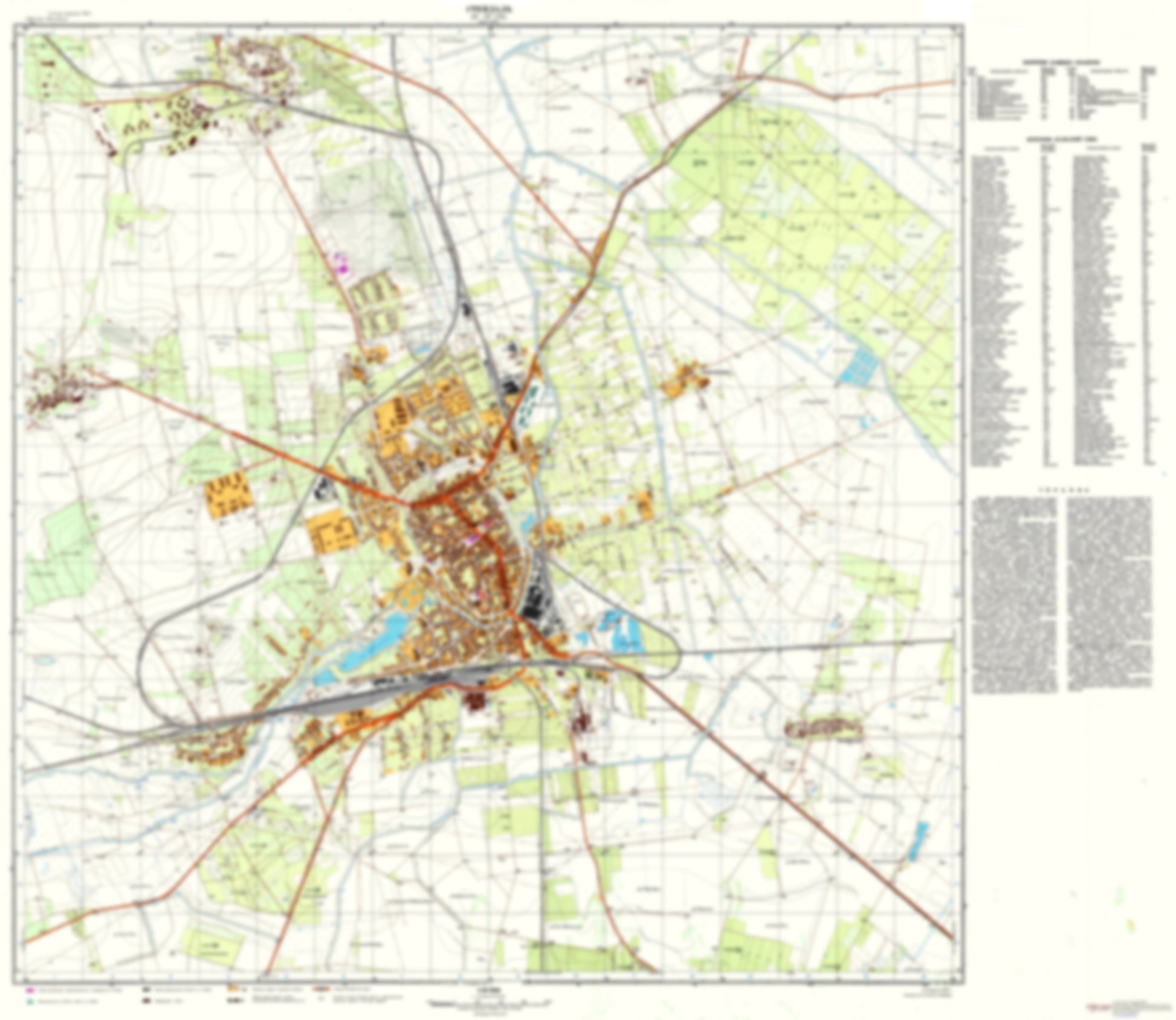 Stendal (Germany) - Soviet Military City Plans