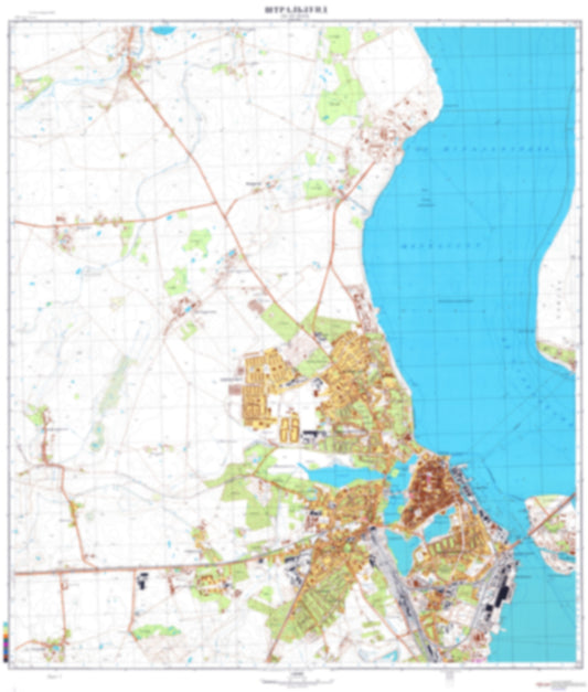 Stralsund 1 (Germany) - Soviet Military City Plans