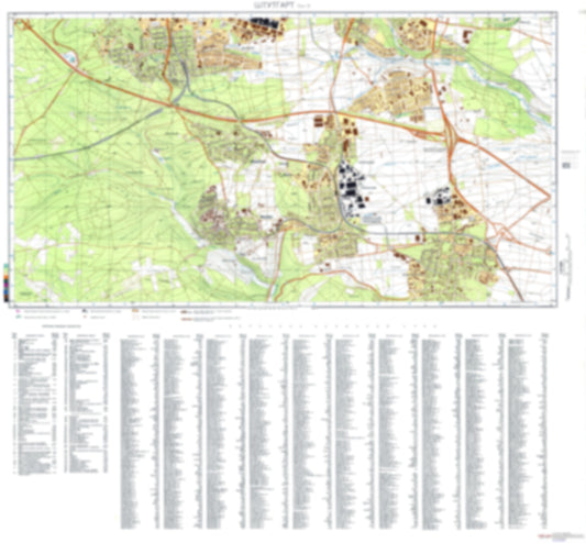 Stuttgart 5 (Germany) - Soviet Military City Plans