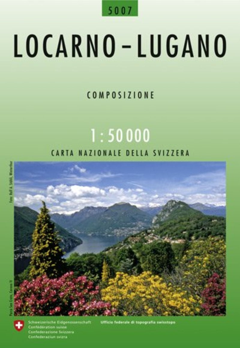 Locarno - Lugano : Switzerland 1:50,000 Topographic Map Series #5007