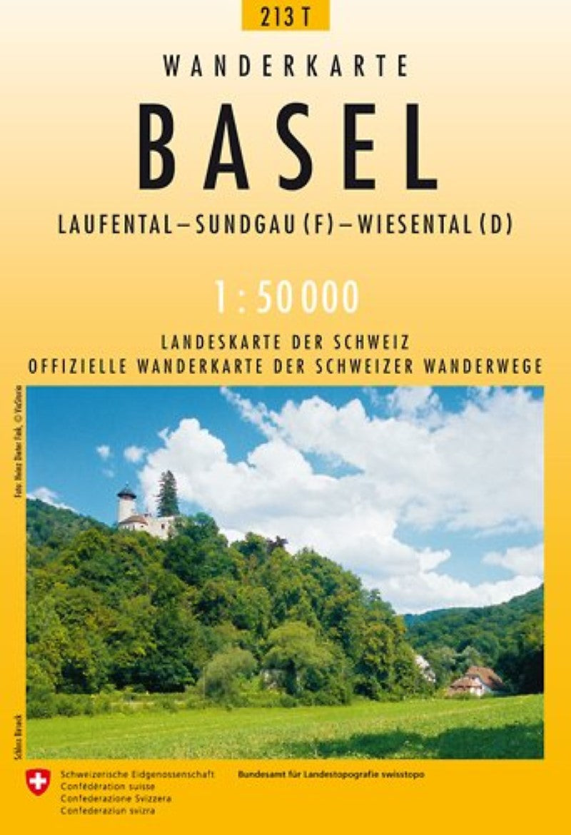 Basel : Switzerland 1:50,000 Topographic Hiking Series #213T