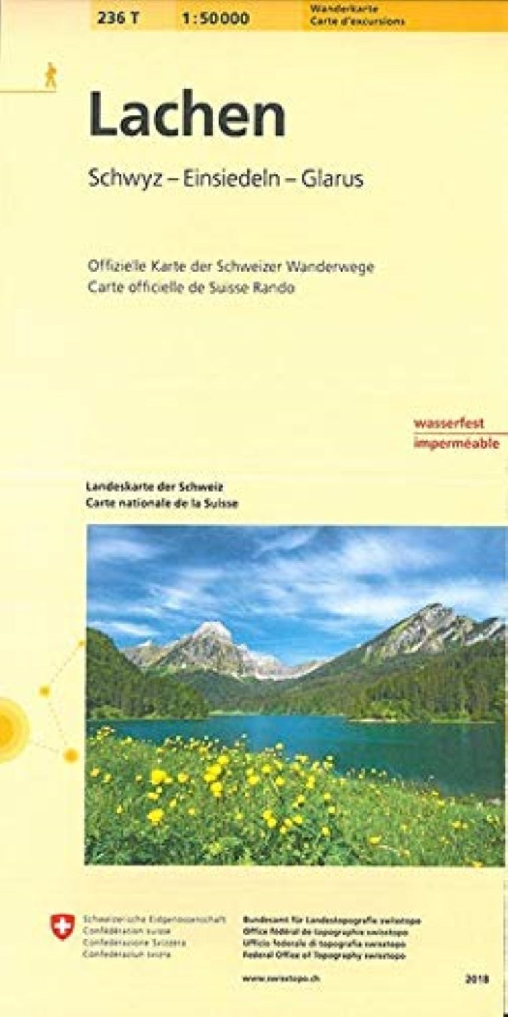 Lachen : Switzerland 1:50,000 Topographic Hiking Series #236T