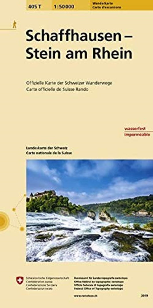 Schaffhausen - Stein am Rhein : Switzerland 1:50,000 Topographic Hiking Series #405T