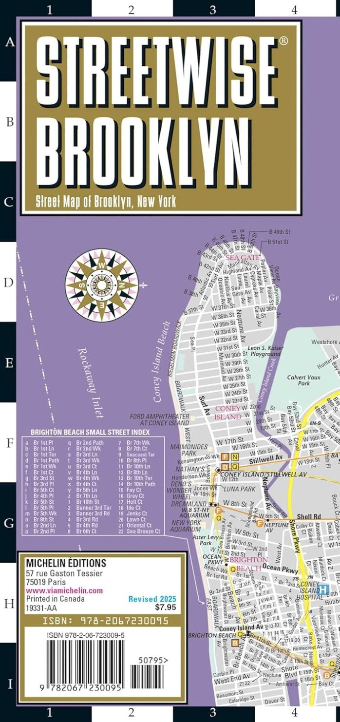 Streetwise Brooklyn : street map of Brooklyn, New York