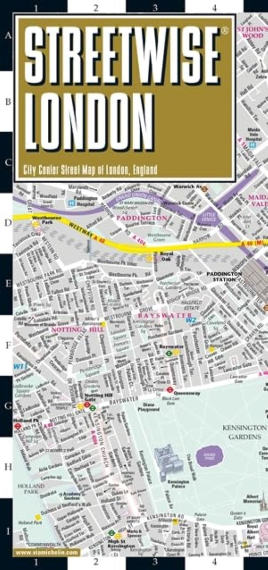 Streetwise London laminated map