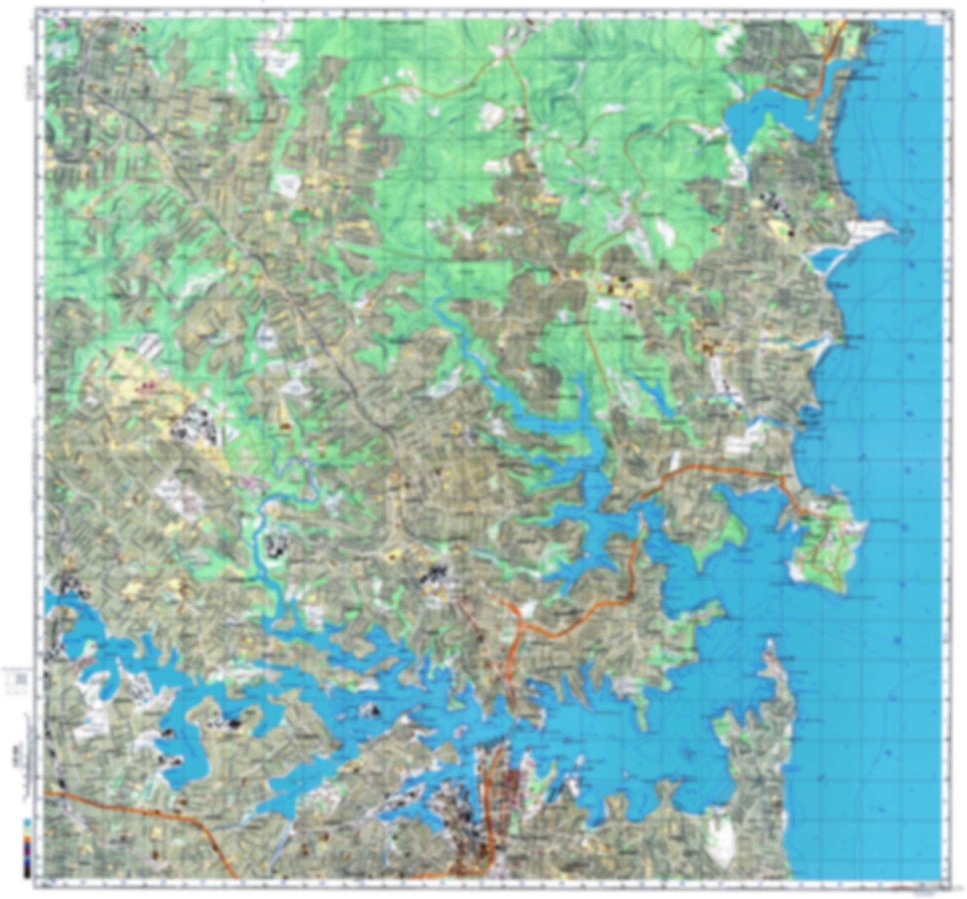 Sydney 2 (Australia) - Soviet Military City Plans